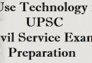 Image Featuring The Use Technology For UPSC, Civil Service Exam Preparation Concept.